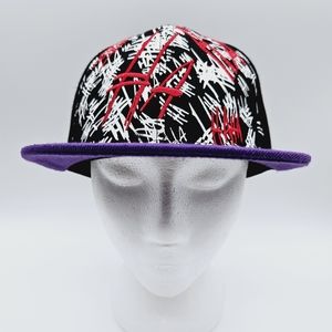 SUICIDE SQUAD | "Ha Ha Ha Ha" laughing joker flat brim snapback cap hat
